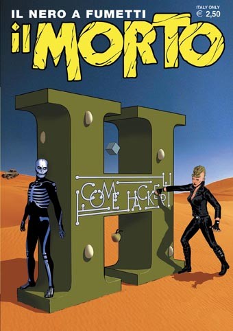 Il morto - il nero a fumetti 8-Menhir edizioni- nuvolosofumetti.