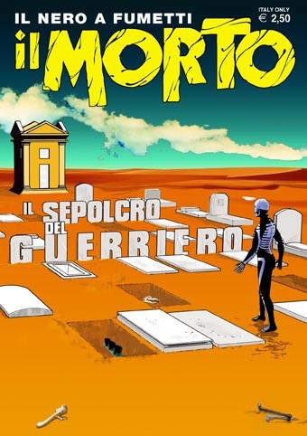 Il morto - il nero a fumetti 7-Menhir edizioni- nuvolosofumetti.
