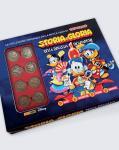 STORIA E GLORIA DELLA DINASTIA DEI PAPERI - COFANETTO E MONETE-PANINI DISNEY- nuvolosofumetti.