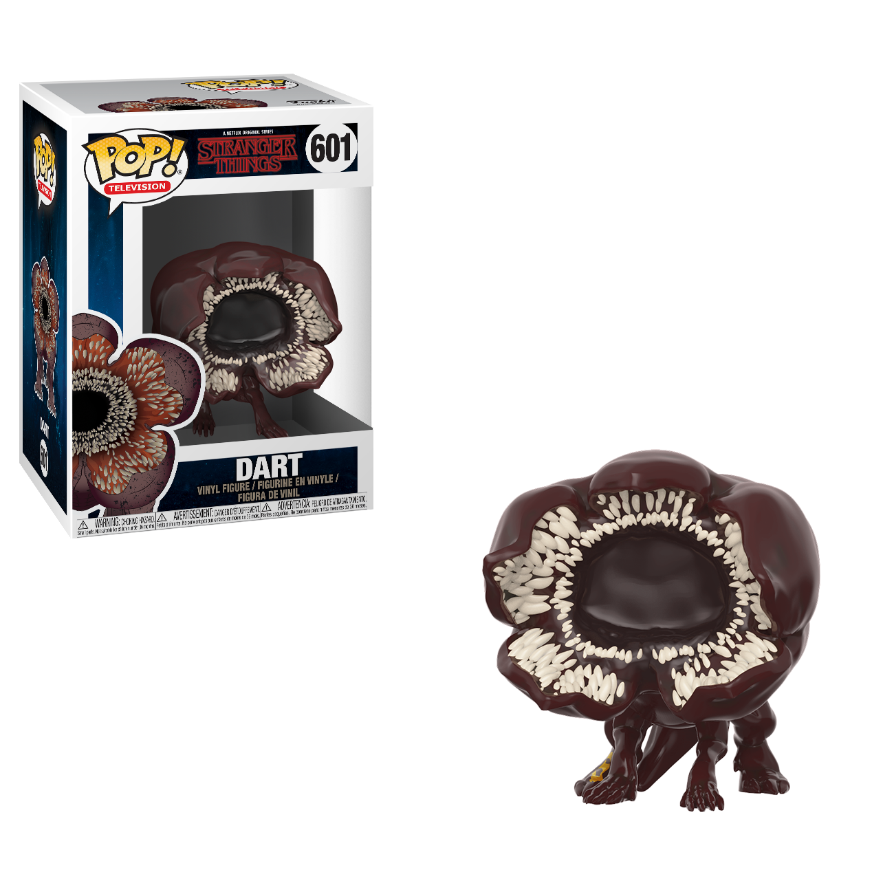 Stranger Things - Dart Demodog - pop 601-funko- nuvolosofumetti.