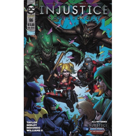 INJUSTICE GODS AMONG US 66-LION- nuvolosofumetti.
