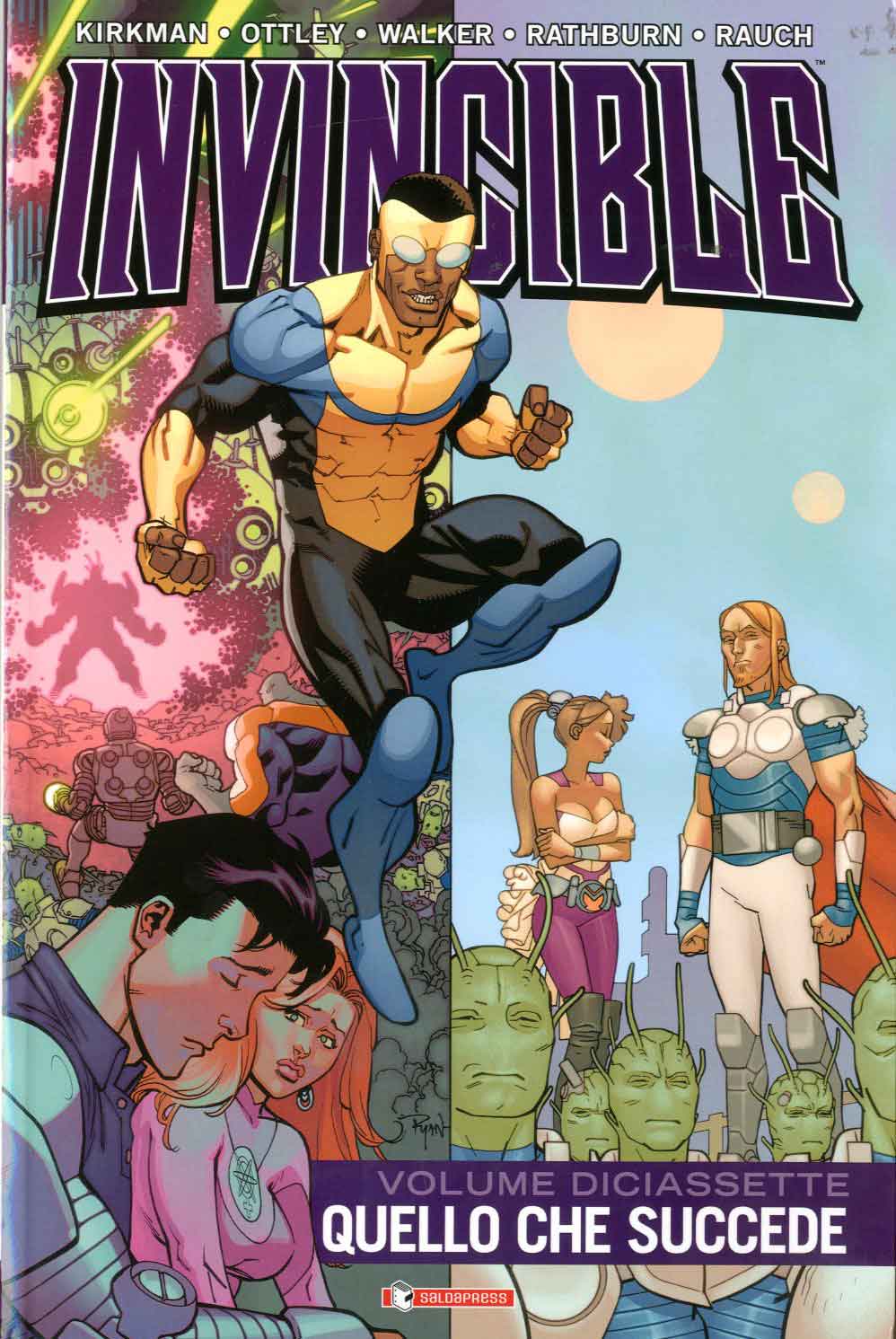 INVINCIBLE TP 17-SALDAPRESS- nuvolosofumetti.