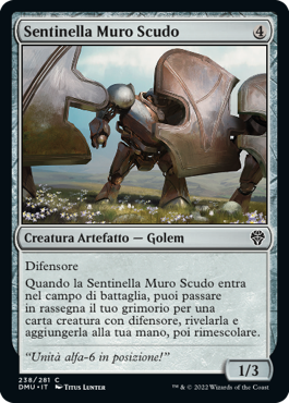 SENTINELLA MURO SCUDO  Dominaria Unita 238