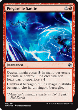 Piegare le Saette  La Guerra della Scintilla 115-Wizard of the Cost- nuvolosofumetti.
