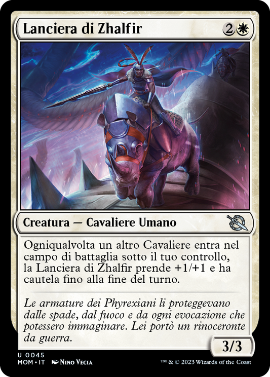 LANCIERA DI ZHALFIR  Avanzata delle macchine 45