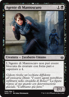 Agente di Mantoscuro  La Guerra della Scintilla 88-Wizard of the Cost- nuvolosofumetti.