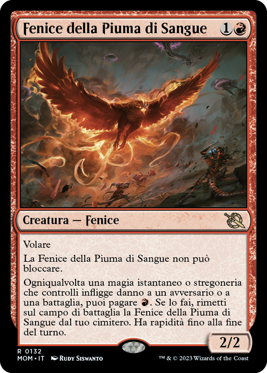 FENICE DELLA PIUMA DI SANGUE  Avanzata delle macchine 132