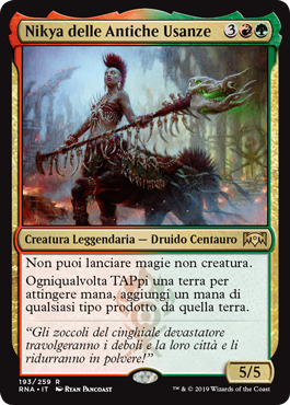 Nikya delle Antiche Usanze  Fedeltà di Ravnica 193-Wizard of the Coast- nuvolosofumetti.
