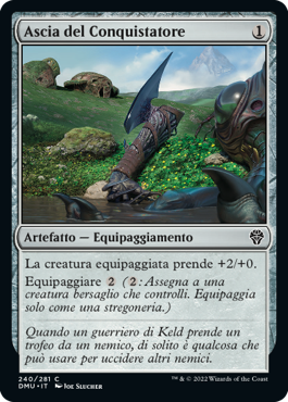 ASCIA DEL CONQUISTATORE  Dominaria Unita 240