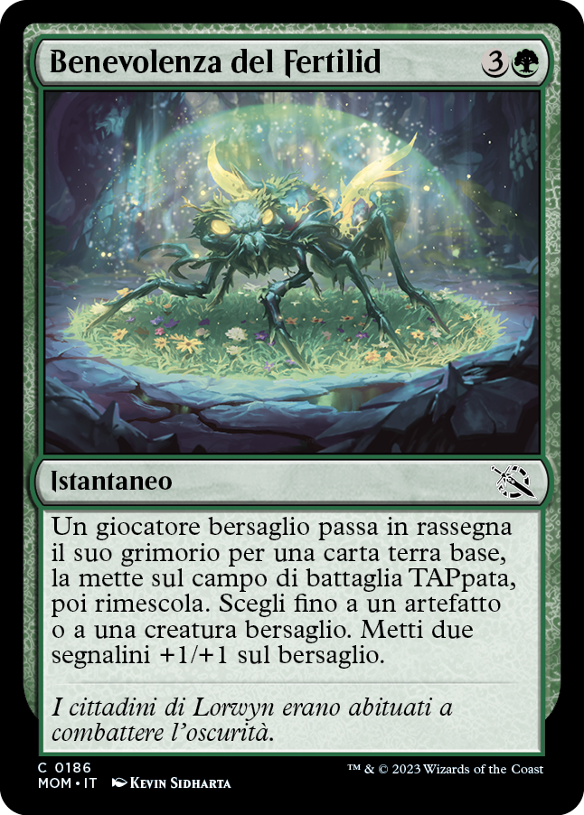 BENEVOLENZA DEL FERTILID  Avanzata delle macchine 186