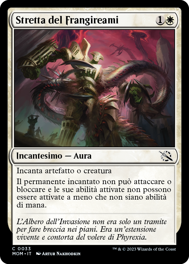 STRETTA DEL FRANGIREAMI  Avanzata delle macchine 33