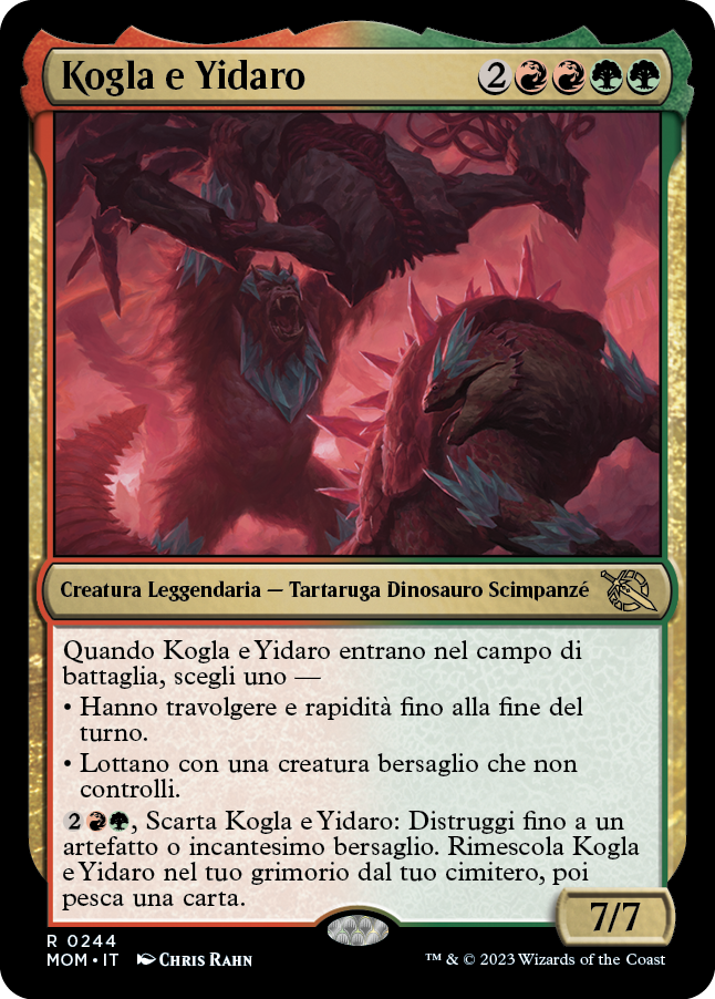 KOGLA E YIDARO  Avanzata delle macchine 244