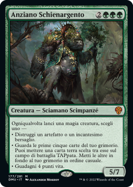 ANZIANO SCHIENARGENTO  Dominaria Unita 177