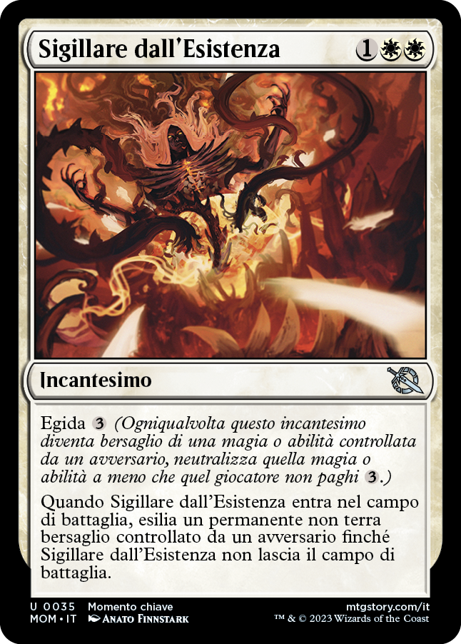 SIGILLARE DALL'ESISTENZA  Avanzata delle macchine 35