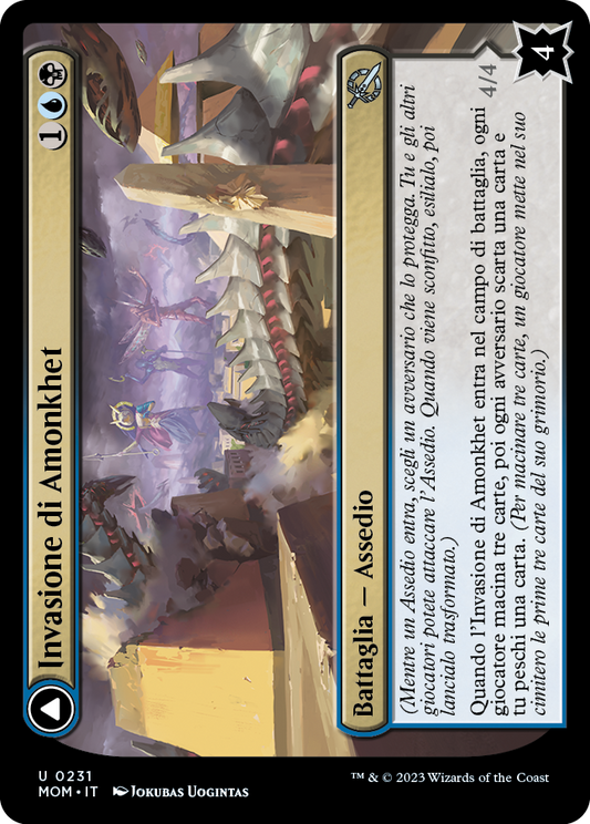 INVASIONE DI AMONKHET / CONVERTITO DI LAZOTEP  Avanzata delle macchine 231