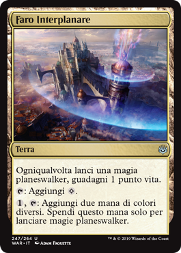 Faro Interplanare  La Guerra della Scintilla 247-Wizard of the Cost- nuvolosofumetti.