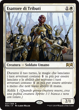 Esattore di Tributi  Fedeltà di Ravnica 27-Wizard of the Coast- nuvolosofumetti.