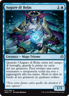 Augure di Bolas  La Guerra della Scintilla 41-Wizard of the Cost- nuvolosofumetti.