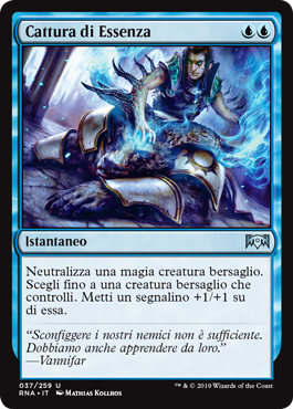 Cattura di Essenza  Fedeltà di Ravnica 37-Wizard of the Coast- nuvolosofumetti.