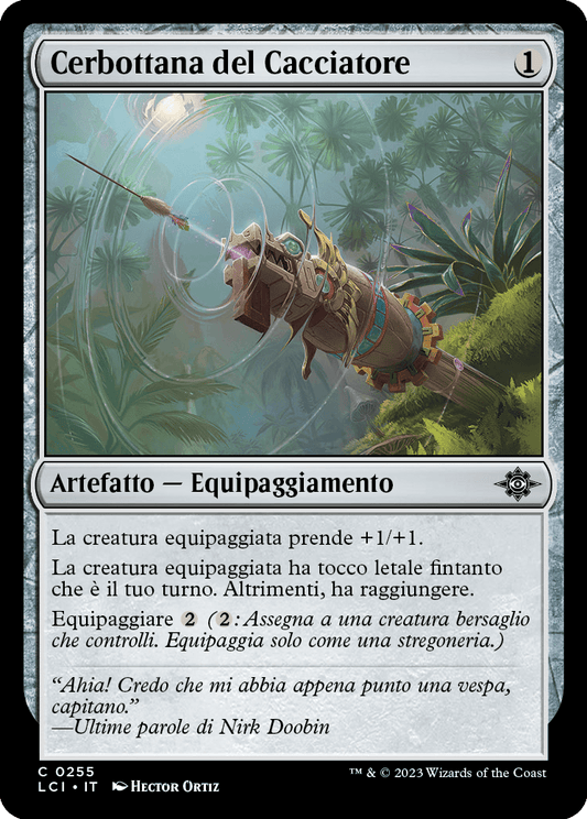 Le caverne perdute di Ixalan 255 CERBOTTANA DEL CACCIATORE