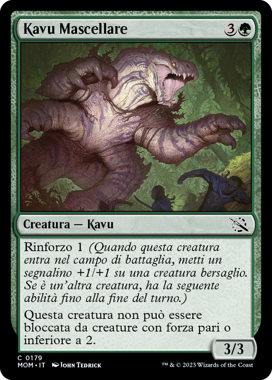 KAVU MASCELLARE  Avanzata delle macchine 179