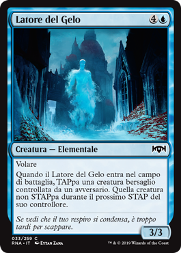 Latore del Gelo  Fedeltà di Ravnica 33-Wizard of the Coast- nuvolosofumetti.