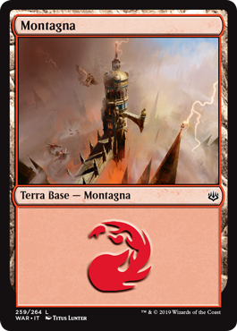 Montagna  La Guerra della Scintilla 259-Wizard of the Cost- nuvolosofumetti.