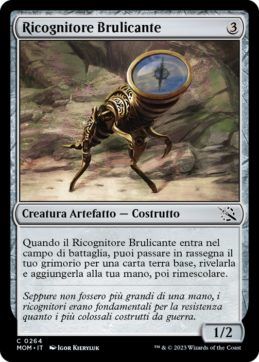 RICOGNITORE BRULICANTE  Avanzata delle macchine 264