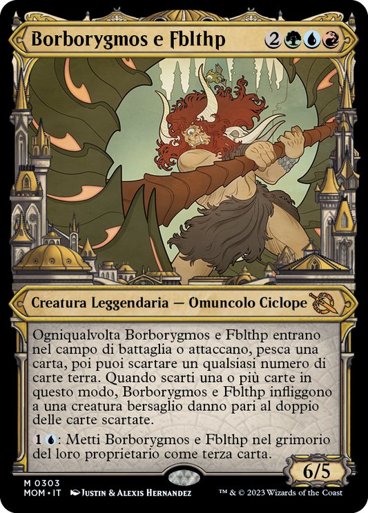 BORBORYGMOS E FBLTHP  Avanzata delle macchine 303