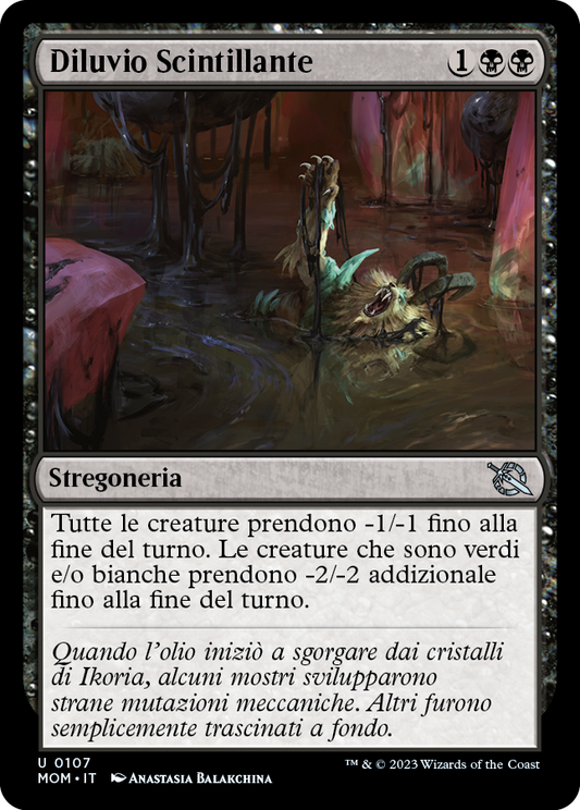 DILUVIO SCINTILLANTE  Avanzata delle macchine 107
