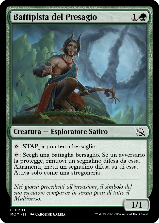 BATTIPISTA DEL PRESAGIO  Avanzata delle macchine 201