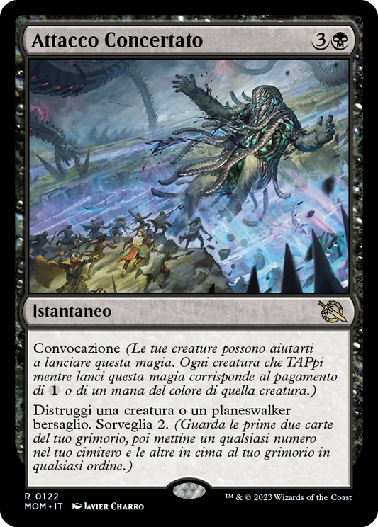 ATTACCO CONCERTATO  Avanzata delle macchine 122