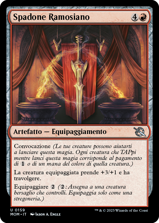 SPADONE RAMOSIANO  Avanzata delle macchine 159