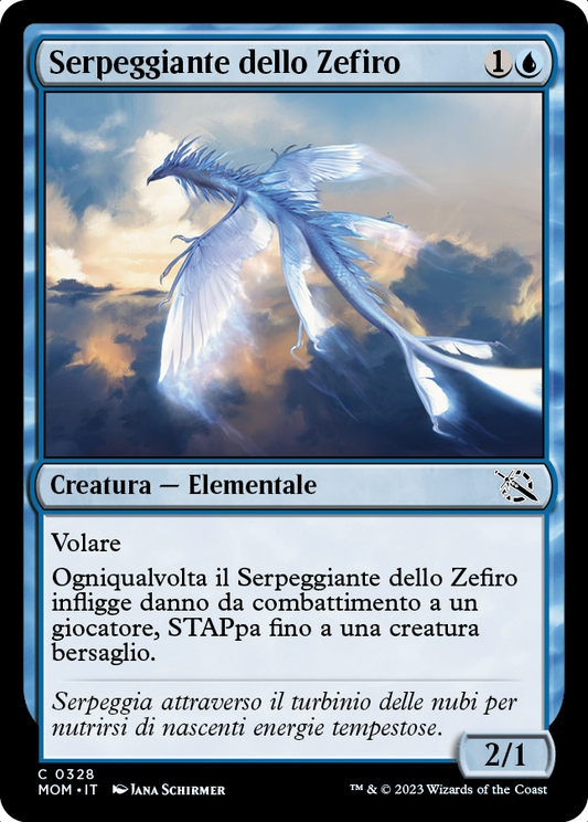 SERPEGGIANTE DELLO ZEFIRO  Avanzata delle macchine 328