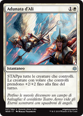 Adunata d'Ali  La Guerra della Scintilla 27-Wizard of the Cost- nuvolosofumetti.