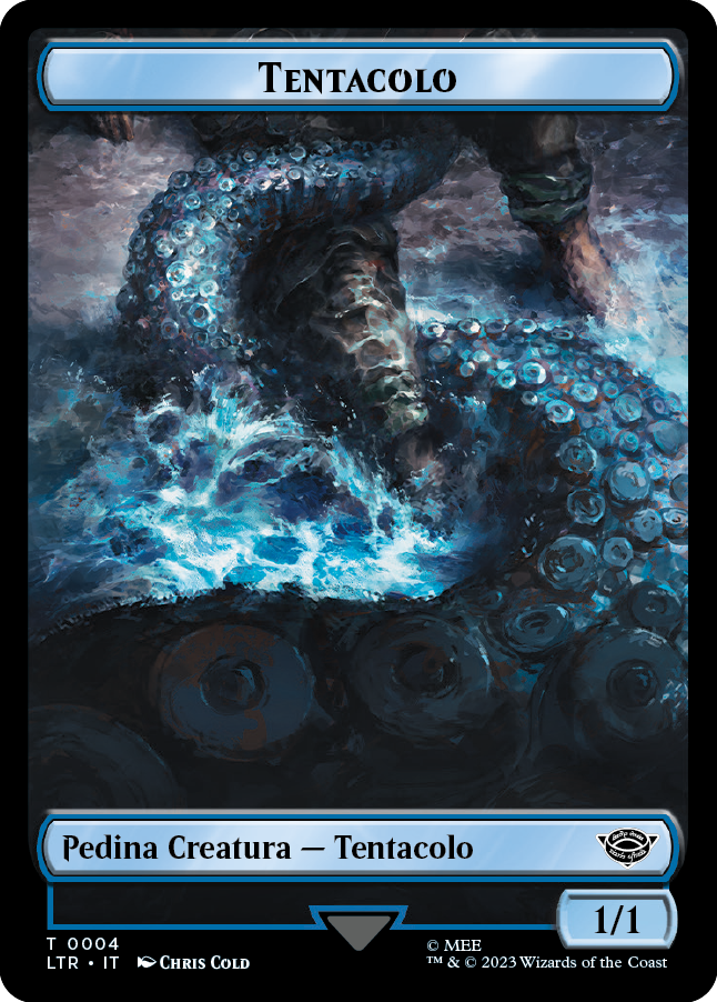 Signore degli anelli Magic - Racconti terra di mezzo 446 TENTACOLO TOKEN