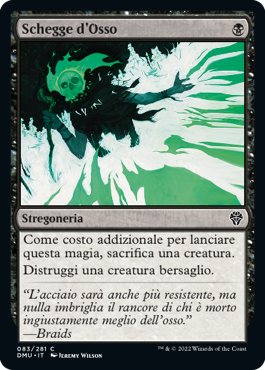 SCHEGGE D'OSSO  Dominaria Unita 83
