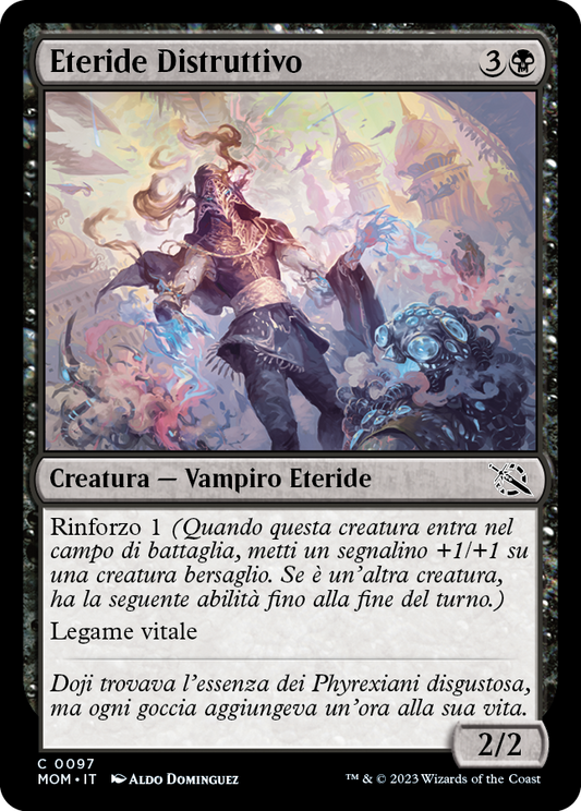 ETERIDE DISTRUTTIVO  Avanzata delle macchine 97