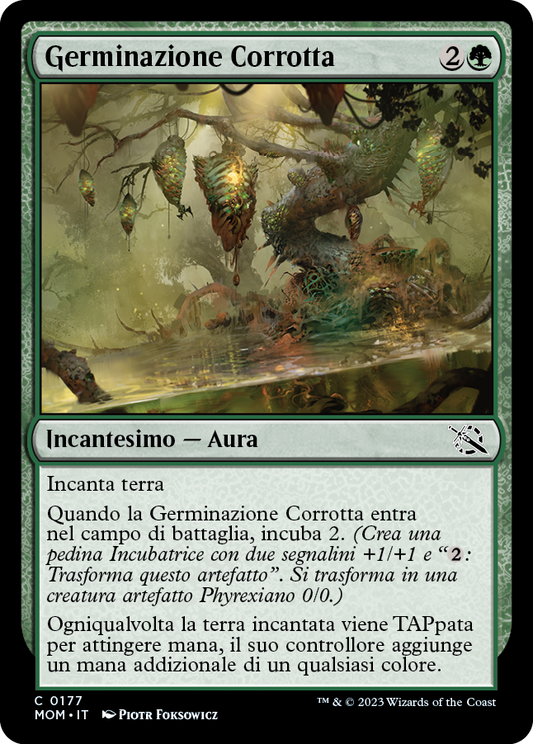 GERMINAZIONE CORROTTA  Avanzata delle macchine 177