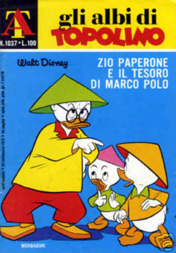 Albi di Topolino 1037-Mondadori- nuvolosofumetti.