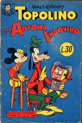 Albi di Topolino 116-Mondadori- nuvolosofumetti.