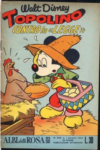 Albi di Topolino 225-Mondadori- nuvolosofumetti.
