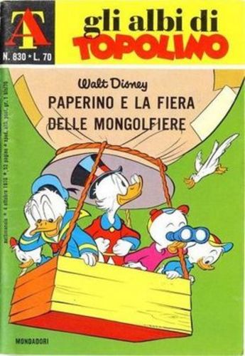 Albi di Topolino 830-Mondadori- nuvolosofumetti.