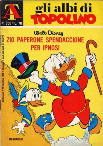 Albi di Topolino 836-Mondadori- nuvolosofumetti.
