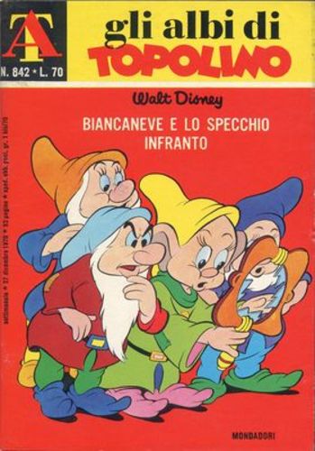 Albi di Topolino 842-Mondadori- nuvolosofumetti.