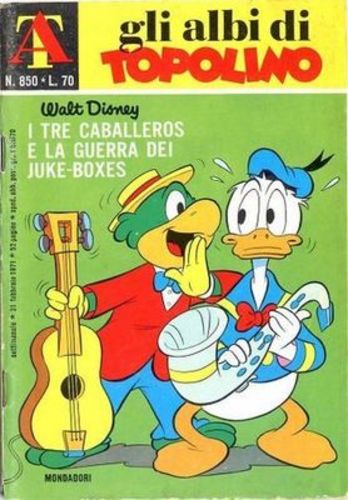 Albi di Topolino 850-Mondadori- nuvolosofumetti.