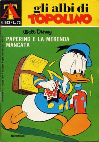 Albi di Topolino 863-Mondadori- nuvolosofumetti.