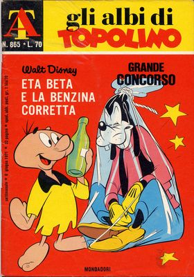 Albi di Topolino 865-Mondadori- nuvolosofumetti.
