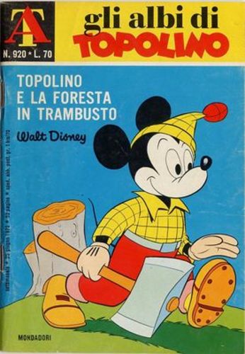 Albi di Topolino 920-Mondadori- nuvolosofumetti.
