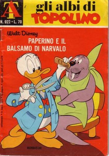 Albi di Topolino 922-Mondadori- nuvolosofumetti.